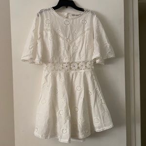 White spring/summer dress